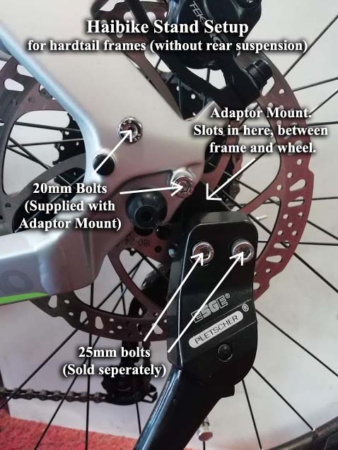 Haibike OEM Side Prop Stand